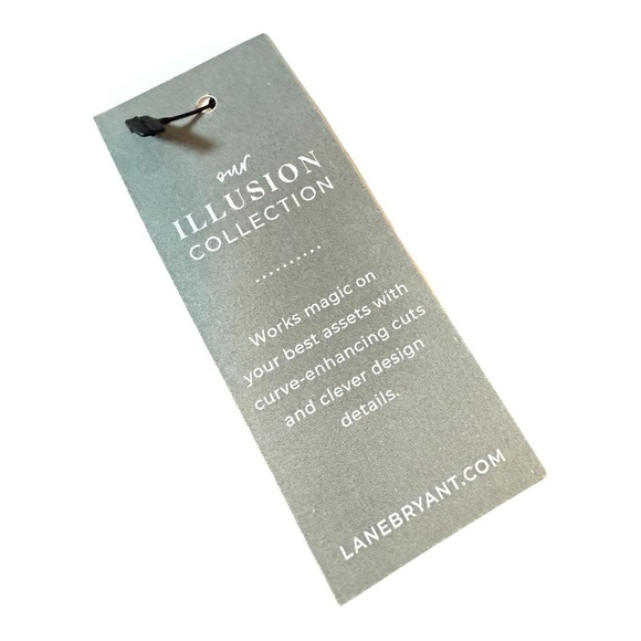 Lane Bryant Olive Military Green Fitted Side Ruched Tee Scoop Neck Size 18/20 - Picture 8 of 16